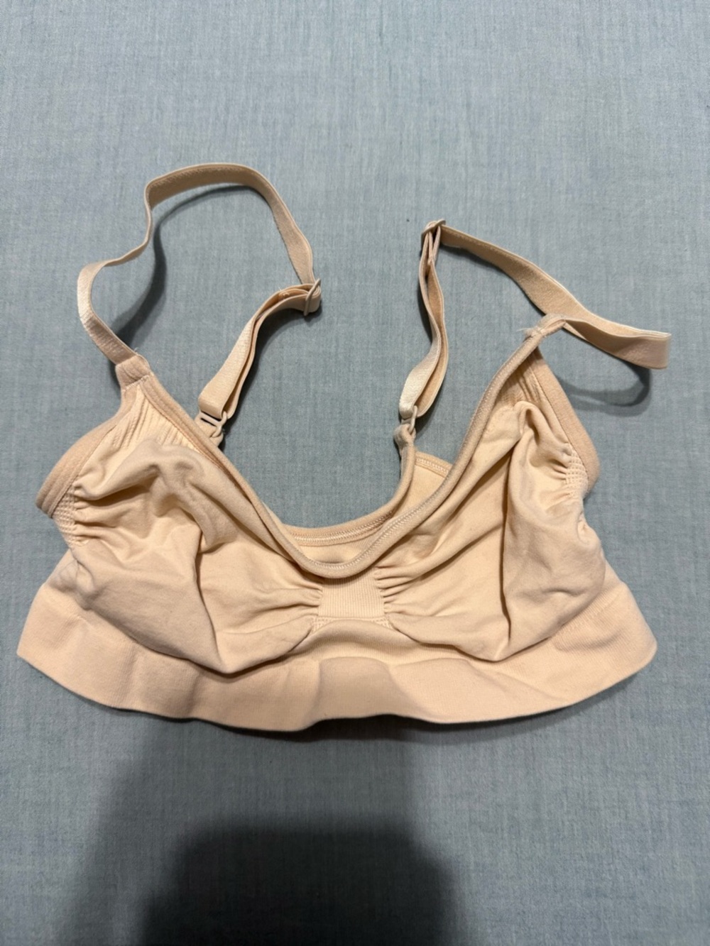SKIMS Jasper Soft Nude Wireless Bralette in Light Beige